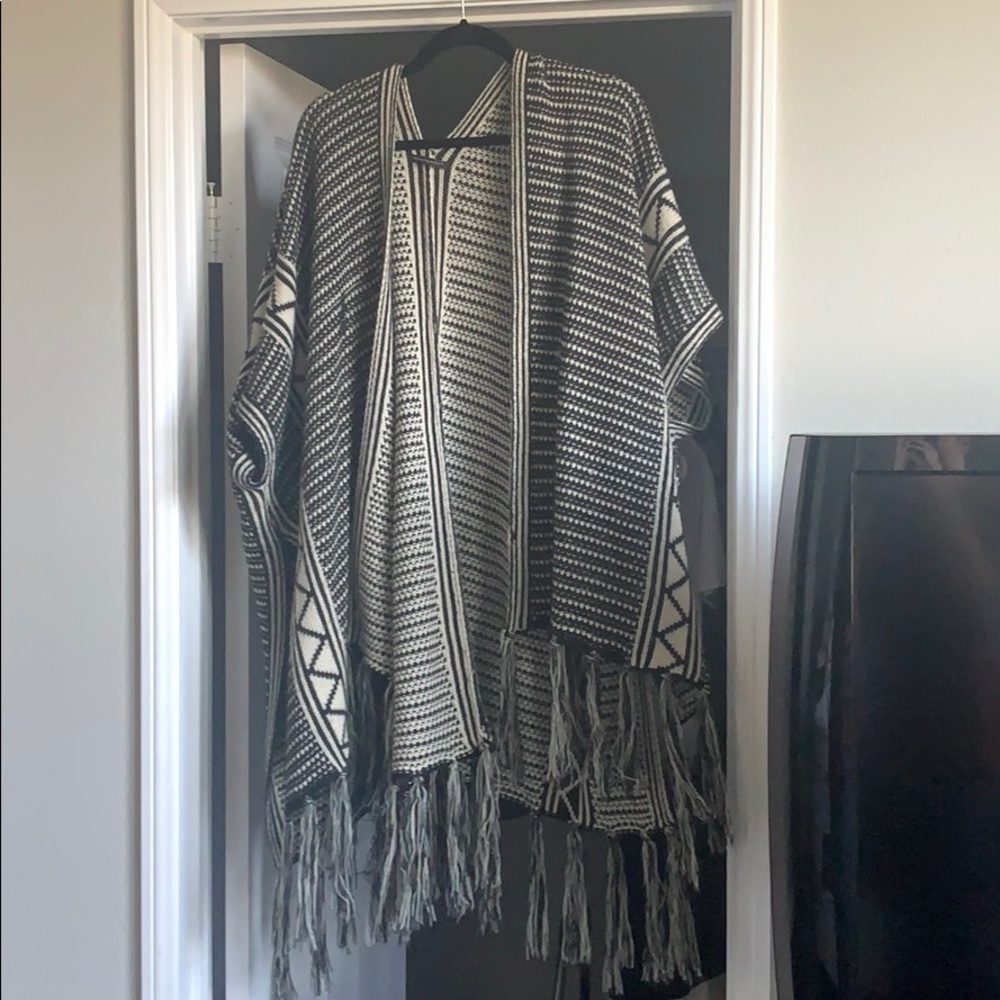 Fringe cardigan